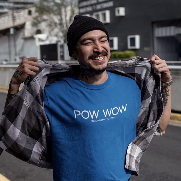 Pow Wow One Land Many Nations T-Shirt
