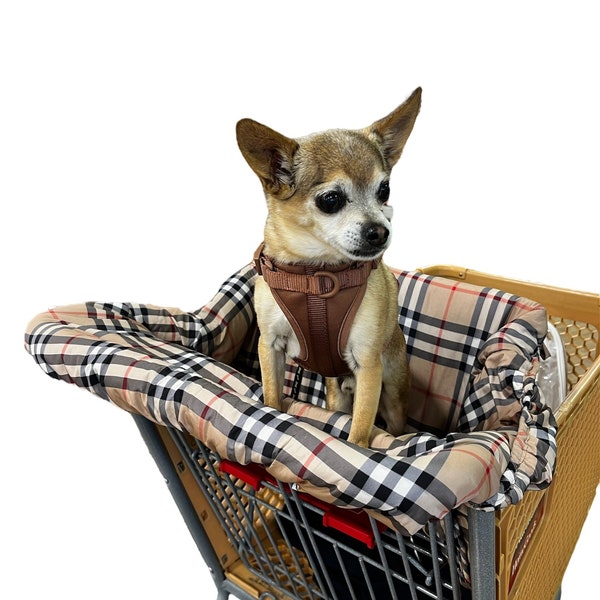 Pet/dog shopping cart cover