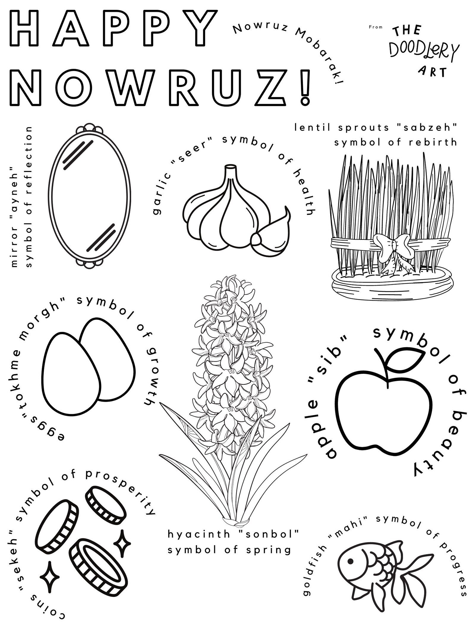 Persian New Year Lesson Plan Etsy