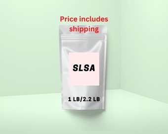 1lb/2.2lb SLSA - Sodium Lauryl Sulfoacetate for Bath Bombs and Cleaning Products