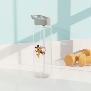 Orange Bird Violet Lemonade Tritan Water Bottle