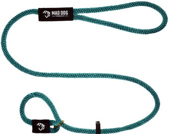 Personalized English Slip Lead Dog Leash Signature Rope- Made in the USA! Multiple sizes and lengths available!