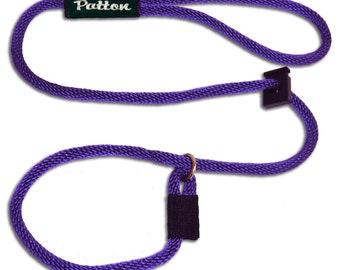 Personalized English Slip Dog Leash - Made in the USA!