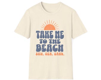 breng me naar het strand T-shirt | Retrozon, surfsfeer