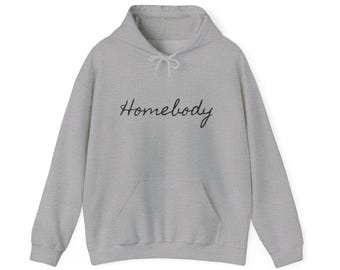 Homebody-hoody | Gezellige trui met schrift