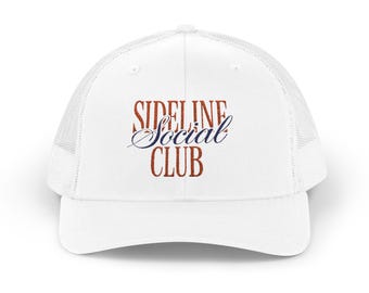 Sideline Social Club Trucker Cap | Embroidered Mesh Snapback