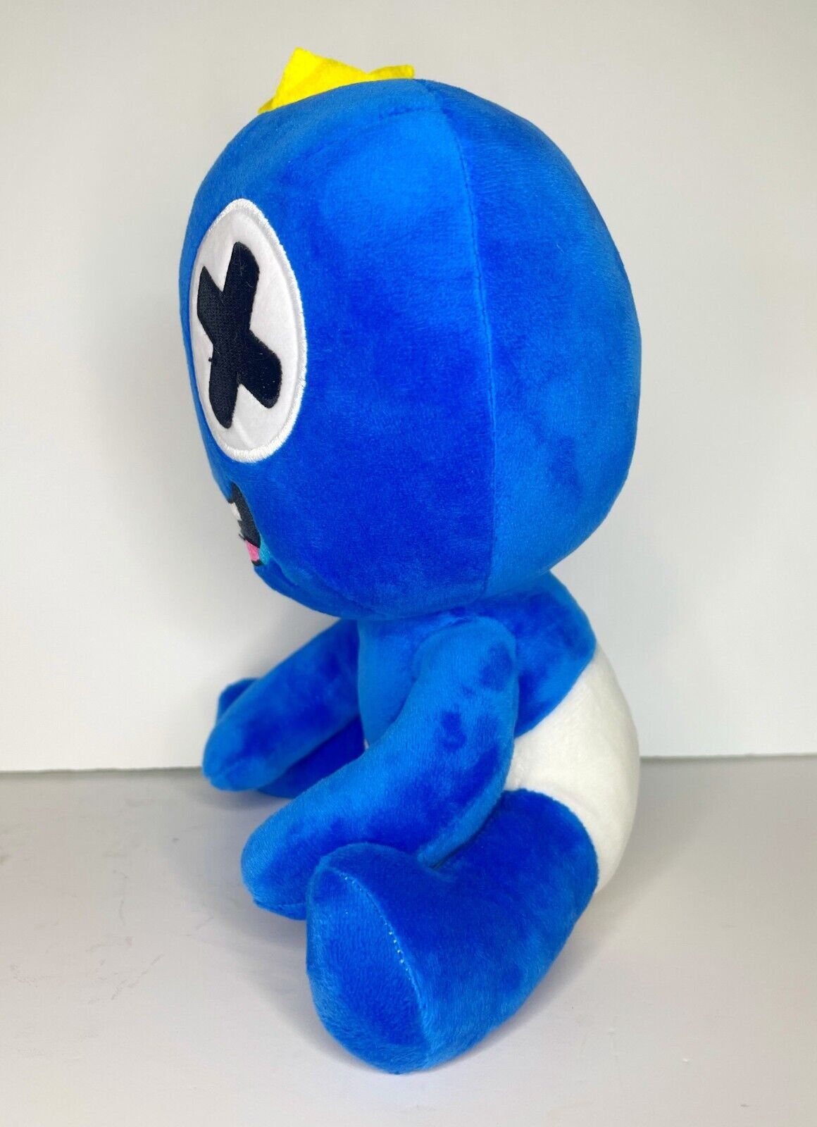 Rainbow Friends Blue Plush 11.9 Inch Tall Plushie Doll figure