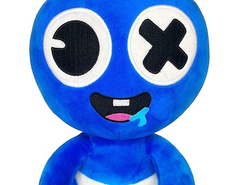 blue soft toy plush roblox rainbow