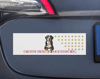 Greater Swiss Mountain Dog Car magnet