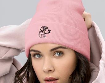 Embroidered Greater Swiss Mountain Dog Beanie