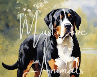 Greater Swiss Mountain Dog - Digital Download 7