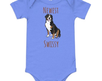 Najnowszy dziecięcy kombinezon z krótkim rękawem Swissy Baby
