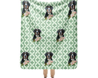 Kwiatowy koc Swissy Sherpa 50" x 60"