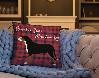 Greater Swiss Mountain Dog Pillow