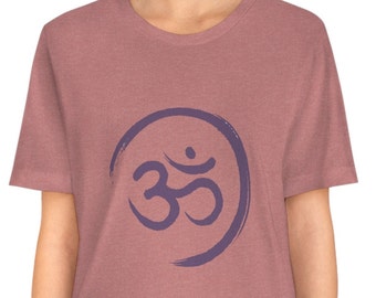 Om Yoga Meditation Workout Jersey Short Sleeve T-Shirt