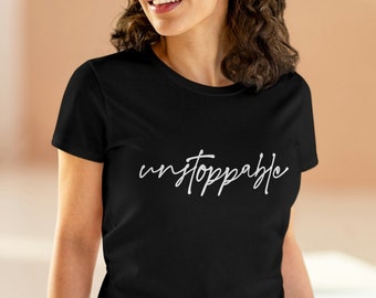 Vandaag niet te stoppen, Positiviteit, Empower, Sia, Song Lyric, Unisex T-shirt met korte mouwen