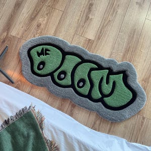 MF Doom Custom Rug | Graffiti decor for the room