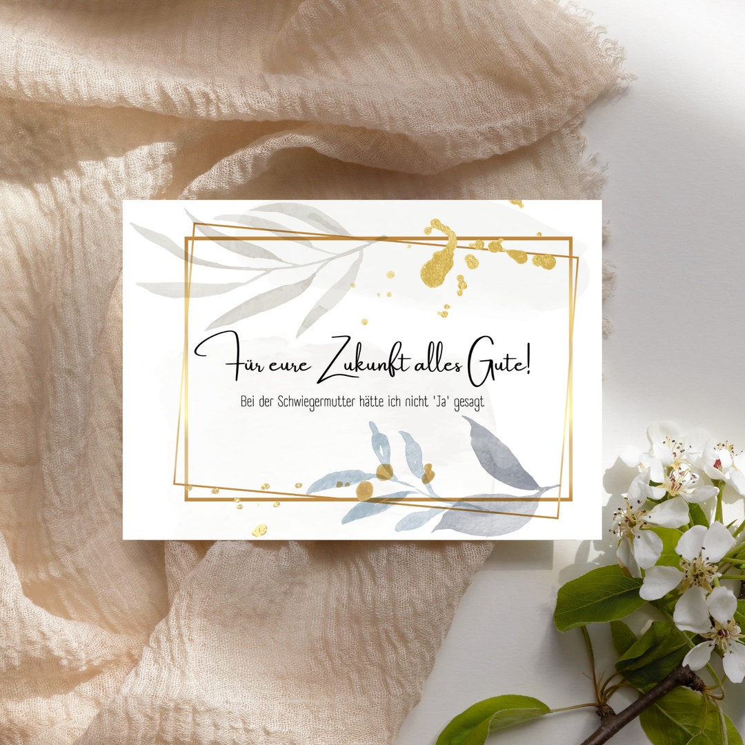 Funny Wedding Gift Card I Wouldn't Have Said Yes to My Etsy