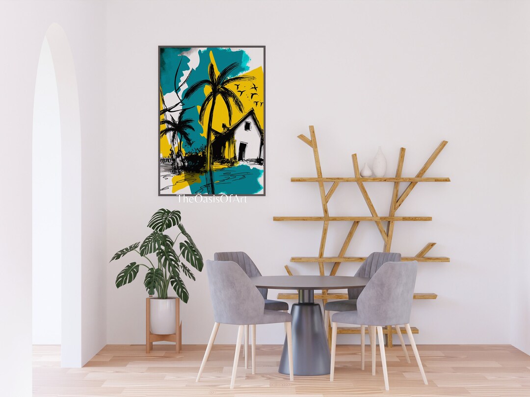 Neutral Drawing Printable Digital Abstract Sketch Prints Etsy