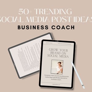 55 Social Media Ideas for Business Coach | Content Ideas | Social Media Posts Ideas for Business Coaches | Business Coach | Coaching Busines