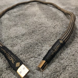 Audiophile USB cable type A to B by 7Notes Audio