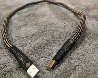 Audiofiele USB-kabel type A naar B van 7Notes Audio