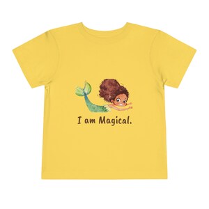 Toddler Short Sleeve Tee - I am Magical Toddler Tee Shirt