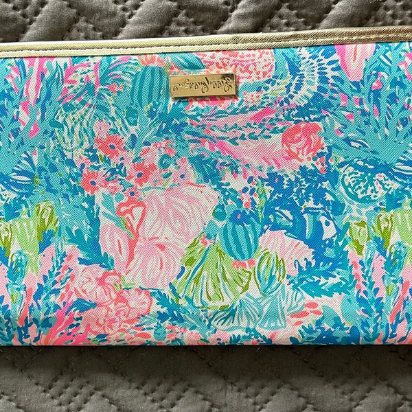 Lilly Pulitzer Slim Floral Travel Organizer Case