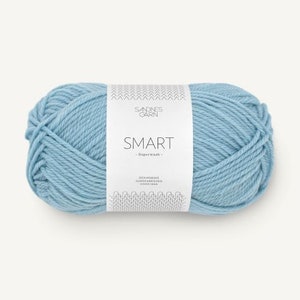 Sandnes Garn SMART - DK weight yarn - Color 6531 Isbla