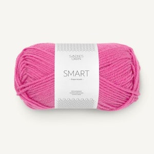 Sandnes Garn SMART - DK weight yarn - Color 4616 Warm Pink