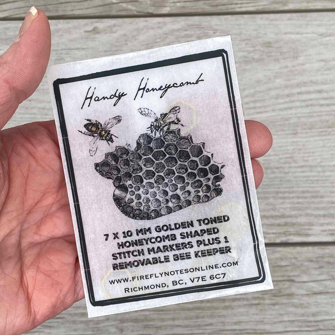 Firefly Notes Honeycomb Stitch Markers - Etsy
