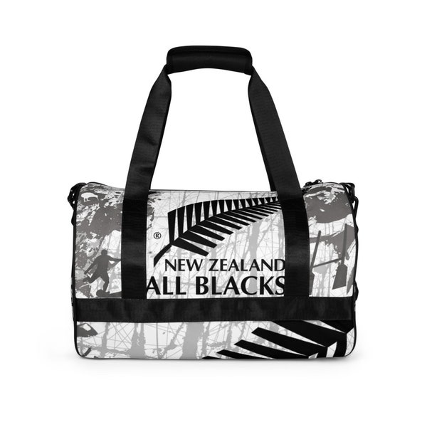 Bolsa de deporte de los All Blacks. Bolsa de deporte para cualquier ocasión de fitness.