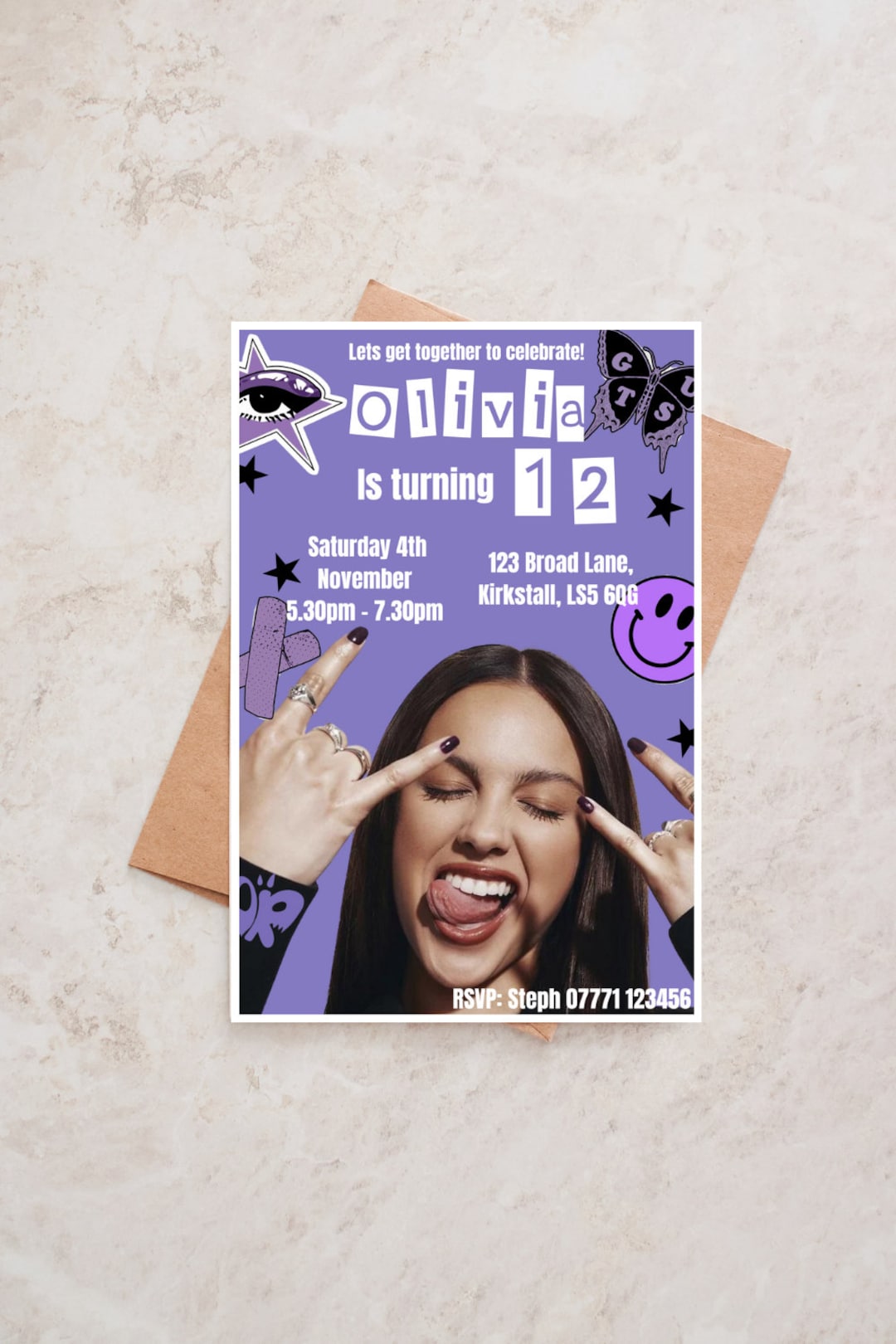 editable-printable-olivia-rodrigo-party-invitation-instant-etsy