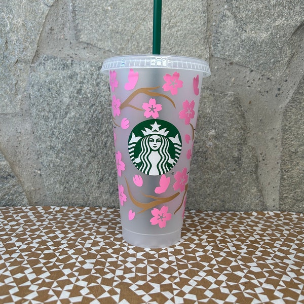 Starbucks Tumbler Reusable Cold Cup Kirschblüten Sakura Becher