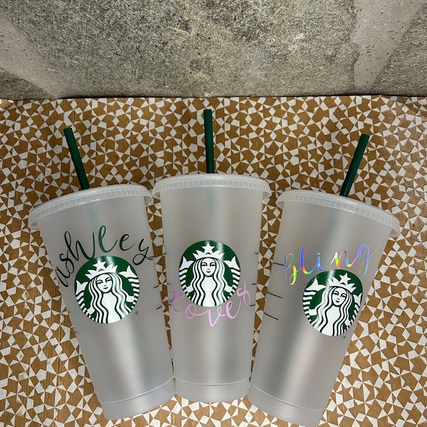 Starbucks Cold Cup Name | Personalisierter | Becher 24oz.