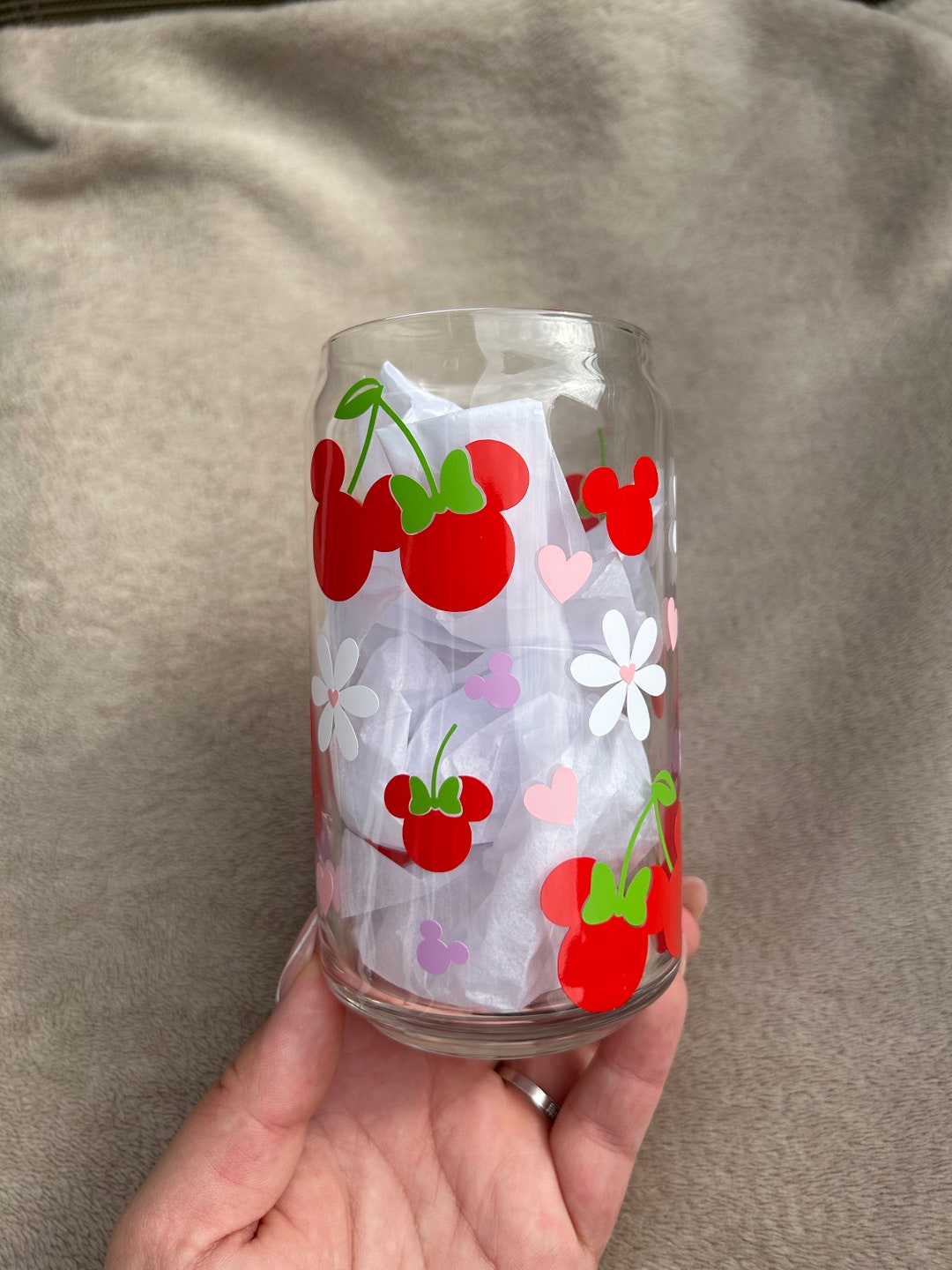 Glass Coffee Mug With Straw Iced Coffee Iced Coffee Beer Can Etsy