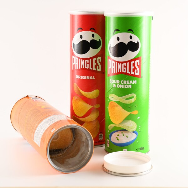 Stash Can Safe Chips Pringles Diversion Stockage secret sécurisé Compartiment caché pour objets de valeur Sécurité à domicile Bijoux Cash Smell Proof