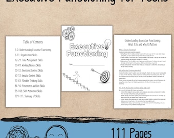 Executive Functioning for Teens Workbook