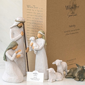 Willow Tree Nativity, 6-piece set sculpted by Susan Lordi