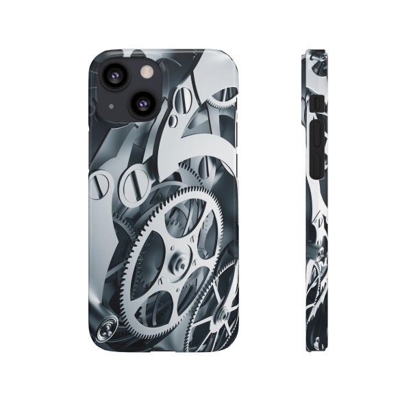 Phone Cases - Iphone Cases - Samsung Cases - Snap on Phone Cases - Mechanical Phone Case - Glossy Phone Case - Trendy Case - Polycarbonate