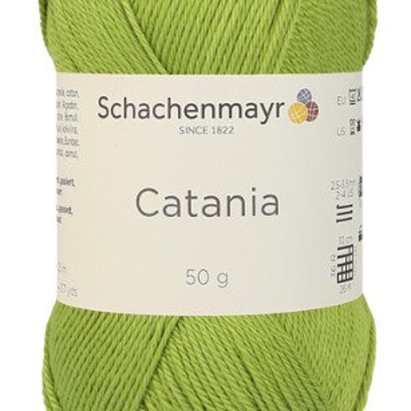 Choose ANY Catania yarn balls / ALL colors available / Schachenmayr Catania yarn / Shipping WORLDWIDE / Crochet and Knitting Yarn