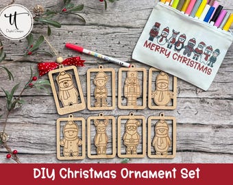 DIY Christmas Kit: Paint Your Own Christmas Ornaments