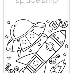 9 Coloring Worksheets in a Colorful Illustrative Style