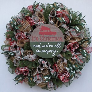 National Lampoon's Christmas Mesh Wreath