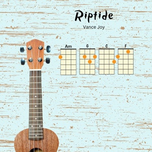 First Songs I Learned To Play On My Ukulele. Riptide by Vance Joy