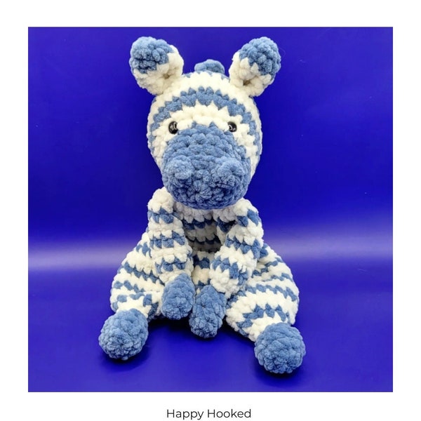 Zoey Zebra Crochet Pattern / Haakpatroon