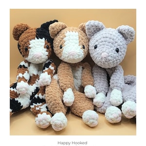 Cupcake the Cat crochet pattern / Cupcake de Kat haakpatroon
