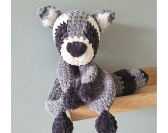 Rocket Raccoon crochet pattern / Wasbeer Rocket haakpatroon