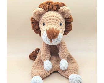 Leo Lion crochet pattern / Leo Leeuw haakpatroon