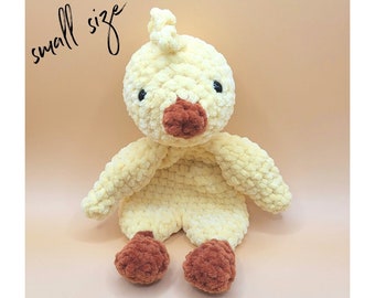 Dottie Duckeling crochet pattern / Eendje Dottie haakpatroon